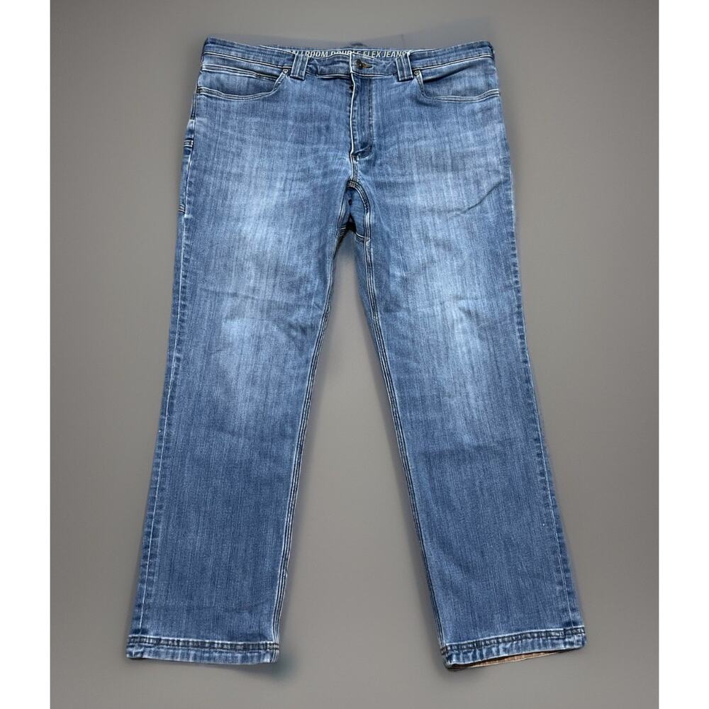 Duluth Trading Ballroom Double Flex Jeans Mens 40x30 Stretch Comfort Workwear